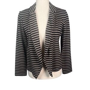 Dolan Left Coast‎ Anthro Collection Striped Open Front Blazer Jacket Womens S